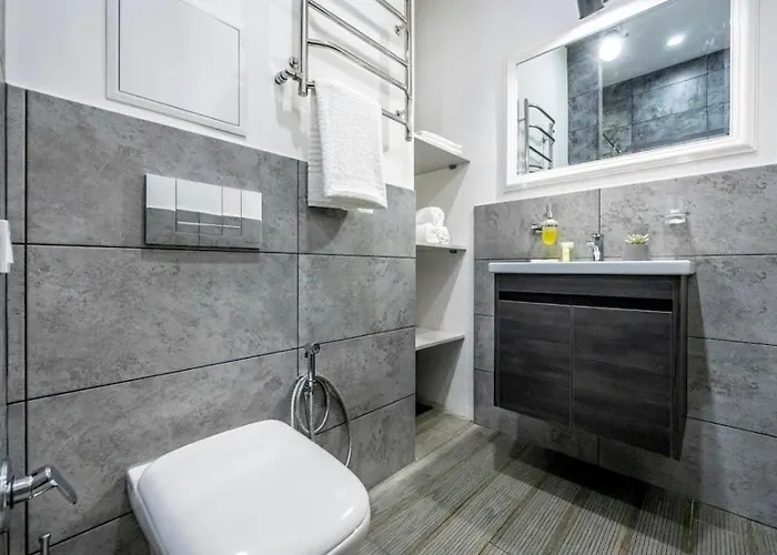 стильная квартира возле моря в аркадии *